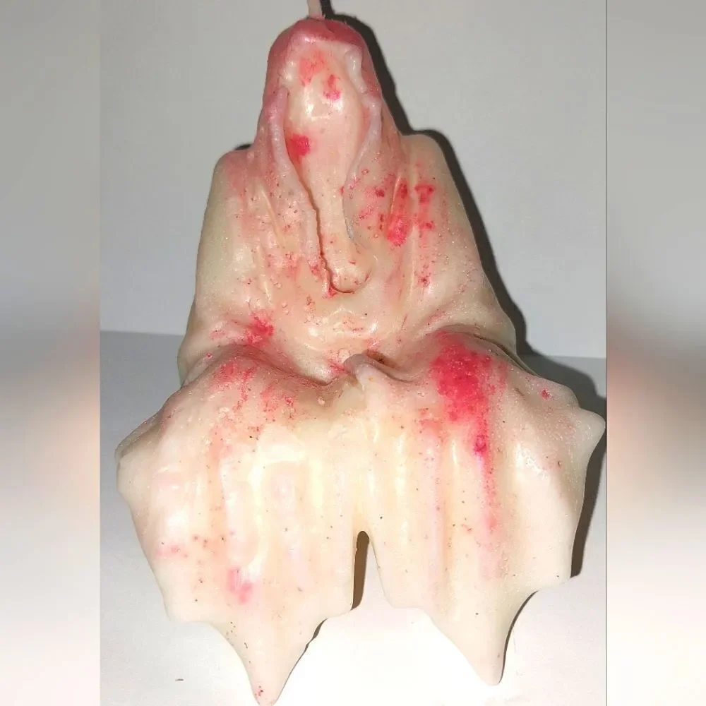 Hand crafted limited edition Grim reaper candle